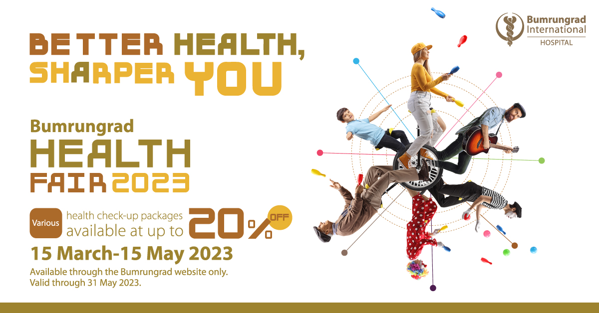 Hội chợ Sức khỏe Bumrungrad 2023  | Better Health Shaper You
