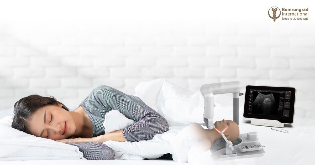 Phát hiện chứng ngưng thở khi ngủ bằng công nghệ siêu âm