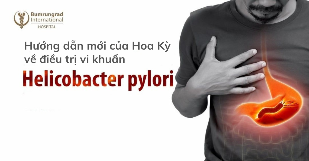 Hướng dẫn mới của Hoa Kỳ về điều trị vi khuẩn Helicobacter pylori