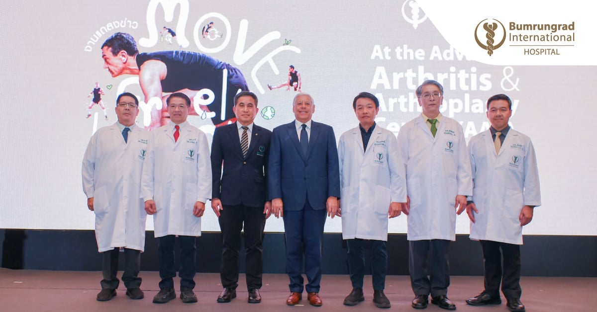 Trung tâm Viêm khớp & Thay khớp Nâng cao của Bumrungrad nâng cấp, Nâng cao Chăm sóc Toàn diện dựa trên Ba Trụ cột Chính