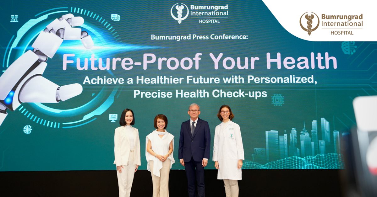 Bệnh viện Quốc tế Bumrungrad ra mắt “Smart Personalized HealthMatch” và “Tuổi sinh học” nhằm Cách mạng hóa Tầm soát Sức khỏe Chủ động